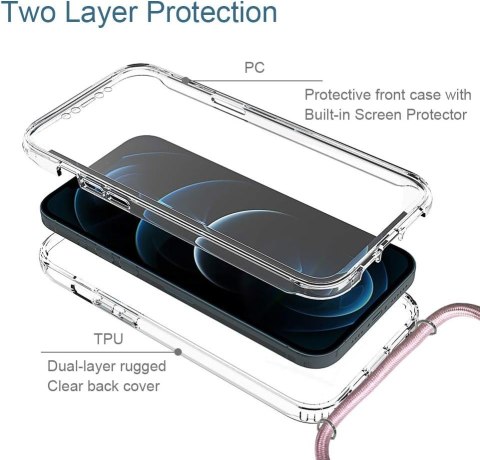 ETUI POKROWIEC APPLE IPHONE 12 PRO MAX 6.7" SOLIDNA RAMKA BUMPER BEZBARWNA ETUI POKROWIEC APPLE IPHONE 12 PRO MAX 6.7" SOLIDNA RAMKA BUMPER BEZBARWNA