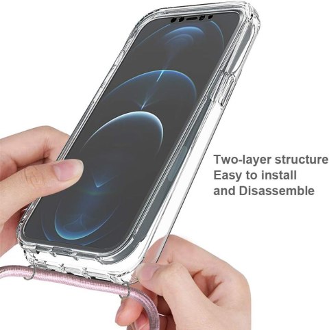 ETUI POKROWIEC APPLE IPHONE 12 PRO MAX 6.7" SOLIDNA RAMKA BUMPER BEZBARWNA ETUI POKROWIEC APPLE IPHONE 12 PRO MAX 6.7" SOLIDNA RAMKA BUMPER BEZBARWNA