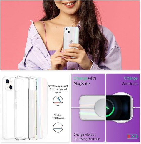 ETUI POKROWIEC APPLE IPHONE 13 CASE BEZBARWNE SOLIDNE HOLOGRAMOWE PLECKI ETUI POKROWIEC APPLE IPHONE 13 CASE BEZBARWNE SOLIDNE HOLOGRAMOWE PLECKI