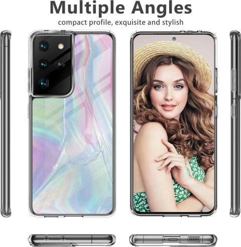 ETUI SAMSUNG GALAXY S21 ULTRA PLECKI CASE SILIKONOWY WIELOKOLOROWY