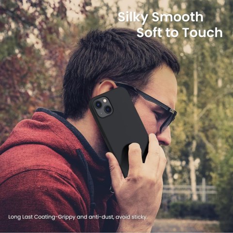 ETUI SILIKONOWE APPLE IPHONE 13 6.1" CASE CZARNY ULTRA CIENKI LEKKI ETUI SILIKONOWE APPLE IPHONE 13 6.1" CASE CZARNY ULTRA CIENKI LEKKI