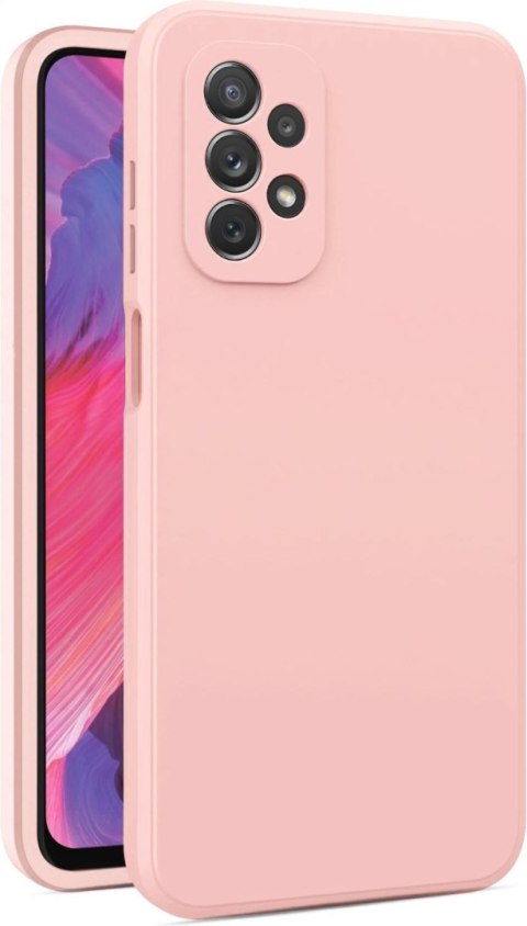 ETUI SILIKONOWE DO SAMSUNG GALAXY A53 5G CASE RÓŻOWY MATOWY ULTRA LEKKI ETUI SILIKONOWE DO SAMSUNG GALAXY A53 5G CASE RÓŻOWY MATOWY ULTRA LEKKI