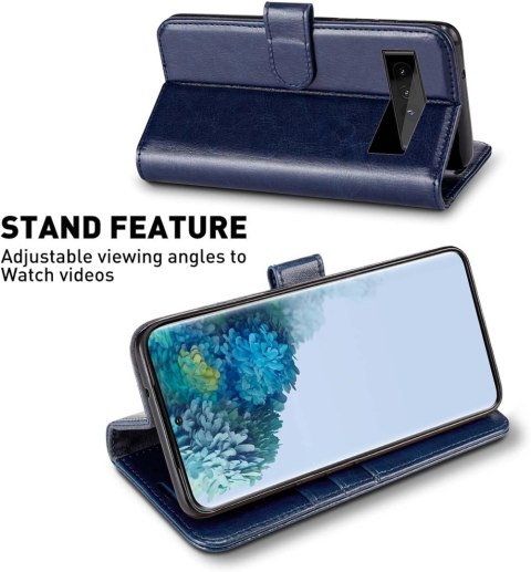 ETUI ZAMYKANE Z KLAPKĄ GOOGLE PIXEL 7 PRO GRANATOWE EKOSKÓRA FOLIA OCHRONNA ETUI ZAMYKANE Z KLAPKĄ GOOGLE PIXEL 7 PRO GRANATOWE EKOSKÓRA FOLIA OCHRONNA