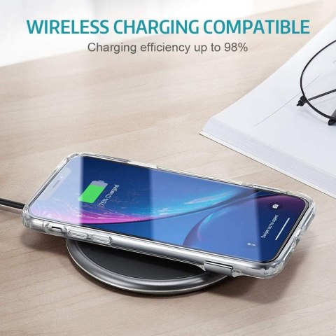 MOCNE ETUI SILIKONOWE DO APPLE IPHONE XR 6.06" CASE PRZEZROCZYSTY ZE STÓPKĄ MOCNE ETUI SILIKONOWE DO APPLE IPHONE XR 6.06" CASE PRZEZROCZYSTY ZE STÓPKĄ