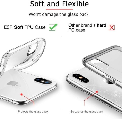 PLECKI ETUI DO APPLE IPHONE XS/IPHONE X CASE SILIKONOWY PRZEZROCZYSTY PLECKI ETUI DO APPLE IPHONE XS/IPHONE X CASE SILIKONOWY PRZEZROCZYSTY