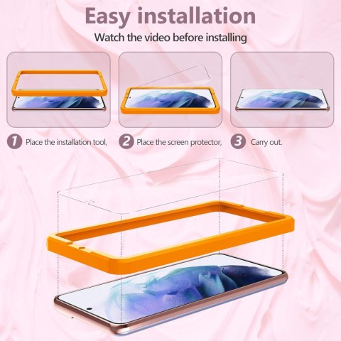 SZKŁO HARTOWANE DO SAMSUNG GALAXY S21+ 2 SZTUKI SOLIDNA OSŁONA SM-G996 SZKŁO HARTOWANE DO SAMSUNG GALAXY S21+ 2 SZTUKI SOLIDNA OSŁONA SM-G996