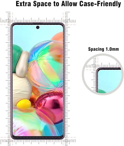 2x SZKŁO HARTOWANE SAMSUNG GALAXY A71 4G/5G 6.7" WYSOKA OCHRONA 2x SZKŁO HARTOWANE SAMSUNG GALAXY A71 4G/5G 6.7" WYSOKA OCHRONA
