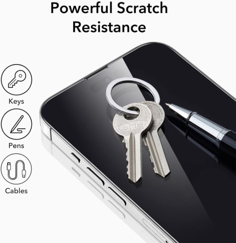 3x SZKŁO OCHRONNE APPLE IPHONE 14 PRO + RAMKA DO MONTAŻU WYSOKA OCHRONA ESR 3x SZKŁO OCHRONNE APPLE IPHONE 14 PRO + RAMKA DO MONTAŻU WYSOKA OCHRONA ESR
