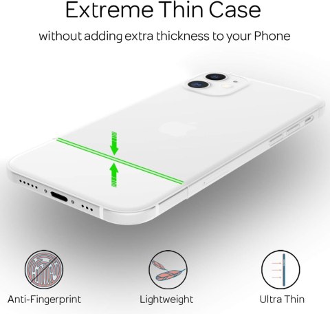 ETUI APPLE IPHONE 12/12 PRO CASE PÓŁPRZEZROCZYSTE SILIKONOWE PLECKI A217 ETUI APPLE IPHONE 12/12 PRO CASE PÓŁPRZEZROCZYSTE SILIKONOWE PLECKI A217