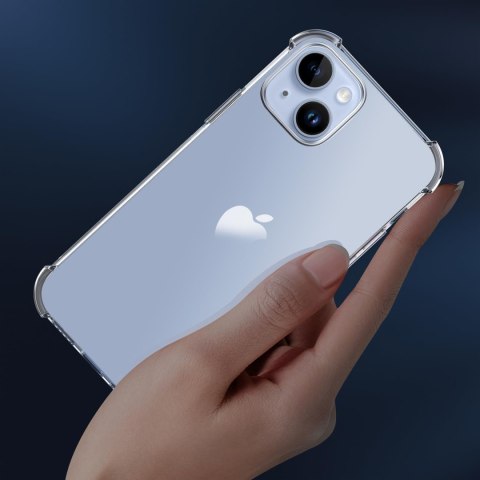 ETUI APPLE IPHONE 14 PLUS PLECKI PRZEZROCZYSTE WZMOCNIONE SILIKONOWE ETUI APPLE IPHONE 14 PLUS PLECKI PRZEZROCZYSTE WZMOCNIONE SILIKONOWE