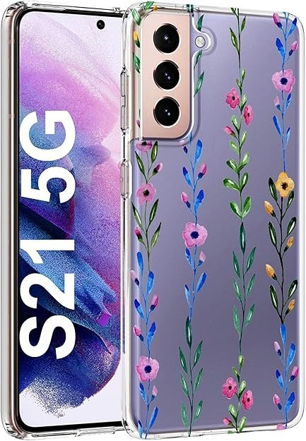 ETUI DO SAMSUNG GALAXY S21 5G 6.20" SILIKONOWE PRZEZROCZYSTE KWIATY KOLOR ETUI DO SAMSUNG GALAXY S21 5G 6.20" SILIKONOWE PRZEZROCZYSTE KWIATY KOLOR