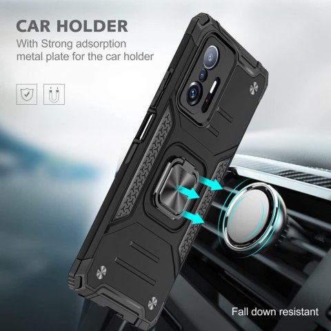 ETUI PANCERNE DO XIAOMI 11T/11T PRO 6.67" +2x FOLIA OCHRONNA NA OBIEKTYWY