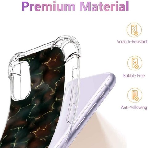 ETUI POKROWIEC DO APPLE IPHONE 11 6.1"CASE CZARNE SILIKONOWE PLECKI ETUI POKROWIEC DO APPLE IPHONE 11 6.1"CASE CZARNE SILIKONOWE PLECKI