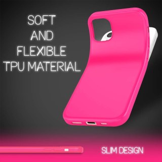 ETUI POKROWIEC DO APPLE IPHONE 12/12 PRO CASE RÓŻOWE SOLIDNE PLECKI A217