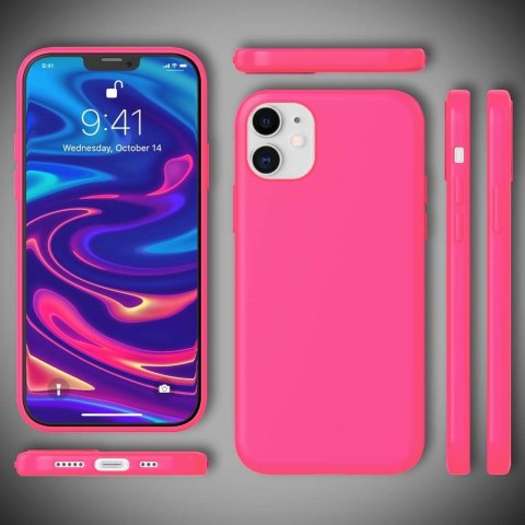 ETUI POKROWIEC DO APPLE IPHONE 12/12 PRO CASE RÓŻOWE SOLIDNE PLECKI A217 ETUI POKROWIEC DO APPLE IPHONE 12/12 PRO CASE RÓŻOWE SOLIDNE PLECKI A217