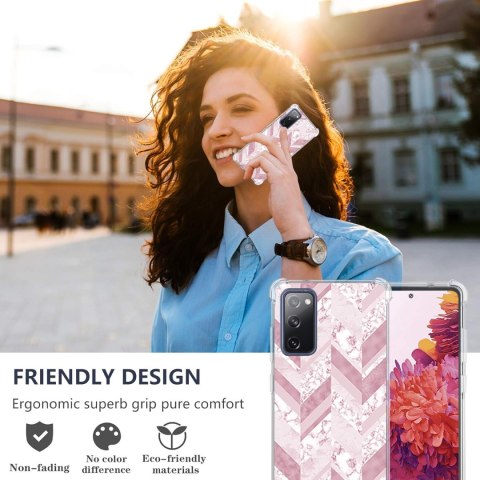 ETUI POKROWIEC DO SAMSUNG GALAXY S20 FE CASE SILIKONOWY RÓŻOWE PLECKI ETUI POKROWIEC DO SAMSUNG GALAXY S20 FE CASE SILIKONOWY RÓŻOWE PLECKI