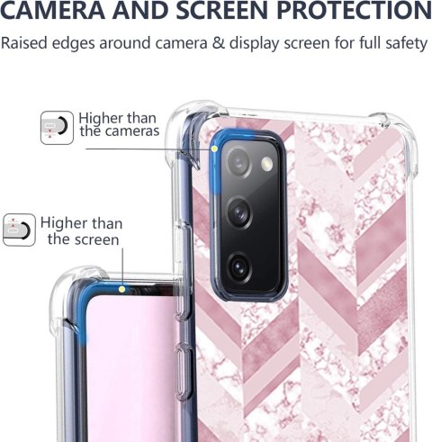 ETUI POKROWIEC DO SAMSUNG GALAXY S20 FE CASE SILIKONOWY RÓŻOWE PLECKI ETUI POKROWIEC DO SAMSUNG GALAXY S20 FE CASE SILIKONOWY RÓŻOWE PLECKI