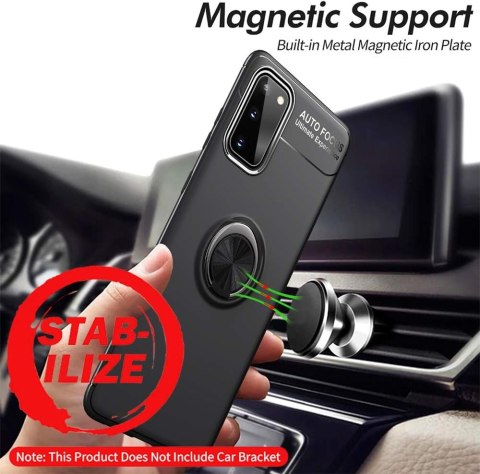 ETUI POKROWIEC SAMSUNG GALAXY S20 CZARNE SILIKONOWE PLECKI Z PIERŚCIENIEM ETUI POKROWIEC SAMSUNG GALAXY S20 CZARNE SILIKONOWE PLECKI Z PIERŚCIENIEM