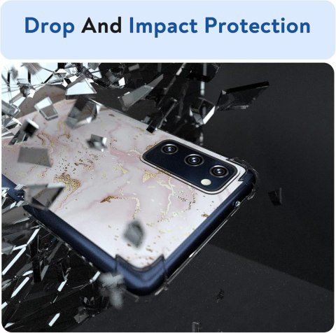 ETUI SAMSUNG GALAXY S20 FE 4G/5G CASE MARMUREK RÓŻOWY ZŁOTY SM-G781B ETUI SAMSUNG GALAXY S20 FE 4G/5G CASE MARMUREK RÓŻOWY ZŁOTY SM-G781B