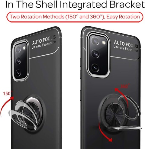 ETUI SAMSUNG GALAXY S20 FE CASE SILIKONOWE CZARNE SOLIDNE PLECKI +PIERŚCIEŃ ETUI SAMSUNG GALAXY S20 FE CASE SILIKONOWE CZARNE SOLIDNE PLECKI +PIERŚCIEŃ