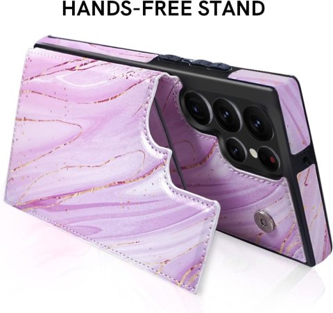 ETUI SAMSUNG GALAXY S22 ULTRA CASE Z EKOSKÓRY Z PORTFELEM RÓŻOWY ETUI SAMSUNG GALAXY S22 ULTRA CASE Z EKOSKÓRY Z PORTFELEM RÓŻOWY