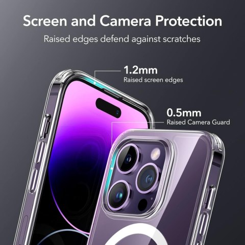 ETUI SILIKONOWE DO APPLE IPHONE 14 PRO 6.1" PRZEZROCZYSTE BEZBARWNE MAGSAFE ETUI SILIKONOWE DO APPLE IPHONE 14 PRO 6.1" PRZEZROCZYSTE BEZBARWNE MAGSAFE