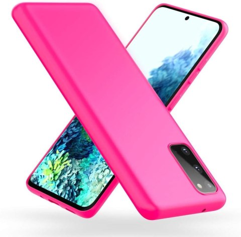 ETUI SILIKONOWE DO SAMSUNG GALAXY S20 CASE RÓŻOWY NEONOWY ULTRA LEKKI ETUI SILIKONOWE DO SAMSUNG GALAXY S20 CASE RÓŻOWY NEONOWY ULTRA LEKKI