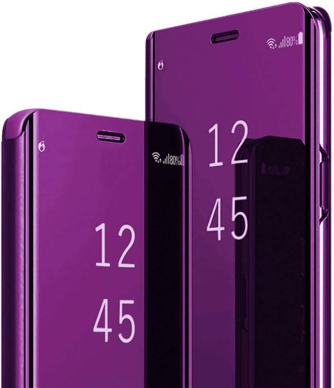 ETUI Z KLAPKĄ SAMSUNG GALAXY S21 ULTRA CASE FIOLETOWY LUSTRZANA KLAPKA ETUI Z KLAPKĄ SAMSUNG GALAXY S21 ULTRA CASE FIOLETOWY LUSTRZANA KLAPKA