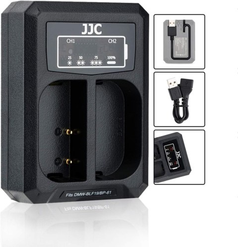 ŁADOWARKA USB DO BATERII PANASONIC DC-S5 G9 GH5S GH5 GH4 GH3 PODWÓJNA ŁADOWARKA USB DO BATERII PANASONIC DC-S5 G9 GH5S GH5 GH4 GH3 PODWÓJNA