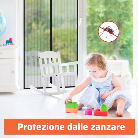 MOSKITIERA NA DRZWI 90x210cm CZARNA ZESTAW NA MAGNES MOSKITIERA NA DRZWI 90x210cm CZARNA ZESTAW NA MAGNES