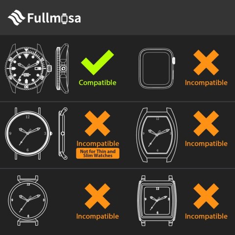 PASEK DO ZEGARKA SMARTWATCH CZARNY SILIKONOWY 22mm
