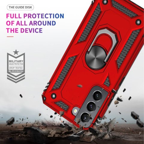 TWARDE ETUI DO SAMSUNG GALAXY S22 5G CASE PANCERNY CZERWONY SM-S901 TWARDE ETUI DO SAMSUNG GALAXY S22 5G CASE PANCERNY CZERWONY SM-S901