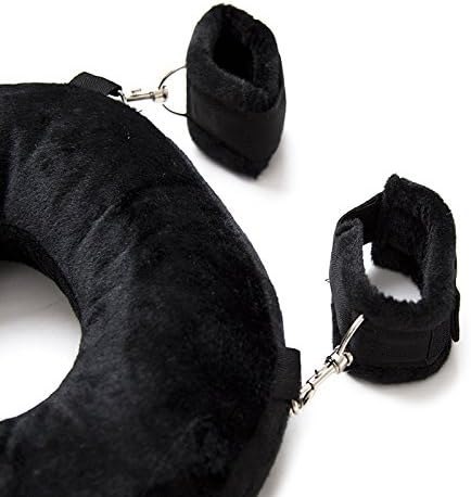 WIĄZANIA KAJDANKI BDSM EROTYCZNE ZABAWY KAJDANKI PODUSZKA CZARNY ZESTAW WIĄZANIA KAJDANKI BDSM EROTYCZNE ZABAWY KAJDANKI PODUSZKA CZARNY ZESTAW