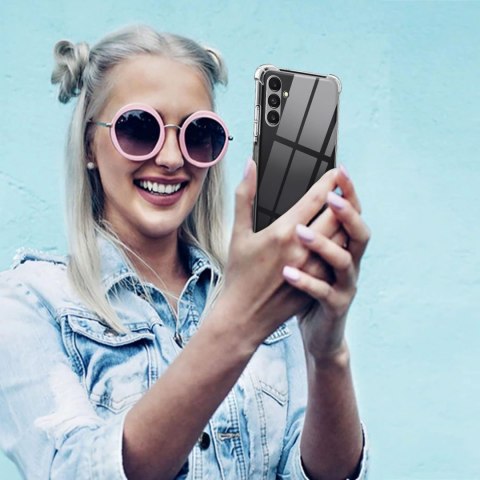 ZESTAW ETUI SILIKONOWE SAMSUNG GALAXY A13 5G BEZBARWNE +3x SZKŁO HARTOWANE