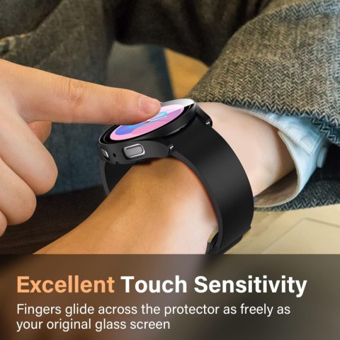 2x ETUI DO ZEGARKA SAMSUNG GALAXY WATCH 4/5 40mm OBUDOWA CZARNA & BEZBARWNA