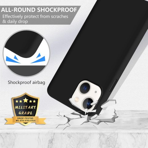 ETUI CZARNE APPLE IPHONE 13 PRO MAX 6,7" PLECKI SILIKONOWE ZE SMYCZĄ ETUI CZARNE APPLE IPHONE 13 PRO MAX 6,7" PLECKI SILIKONOWE ZE SMYCZĄ