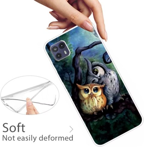 ETUI MOTOROLA MOTO G50 5G WIELOKOLOROWE PLECKI SÓWKI + SZKŁO HARTOWANE ETUI MOTOROLA MOTO G50 5G WIELOKOLOROWE PLECKI SÓWKI + SZKŁO HARTOWANE