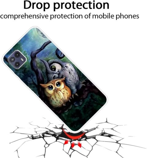 ETUI MOTOROLA MOTO G50 5G WIELOKOLOROWE PLECKI SÓWKI + SZKŁO HARTOWANE ETUI MOTOROLA MOTO G50 5G WIELOKOLOROWE PLECKI SÓWKI + SZKŁO HARTOWANE