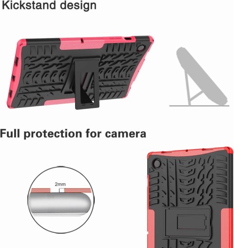 ETUI PANCERNE NA TABLET SAMSUNG GALAXY TAB A8 10.5" CZERWONY CZARNY ETUI PANCERNE NA TABLET SAMSUNG GALAXY TAB A8 10.5" CZERWONY CZARNY