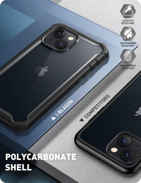 ETUI POKROWIEC DO APPLE IPHONE 14 PLUS BEZBARWNE PLECKI CZARNA RAMKA BUMPER ETUI POKROWIEC DO APPLE IPHONE 14 PLUS BEZBARWNE PLECKI CZARNA RAMKA BUMPER