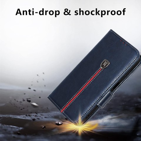 ETUI POKROWIEC DO HUAWEI HONOR 50 LITE CASE NIEBIESKI ZAMYKANY Z KLAPKĄ ETUI POKROWIEC DO HUAWEI HONOR 50 LITE CASE NIEBIESKI ZAMYKANY Z KLAPKĄ