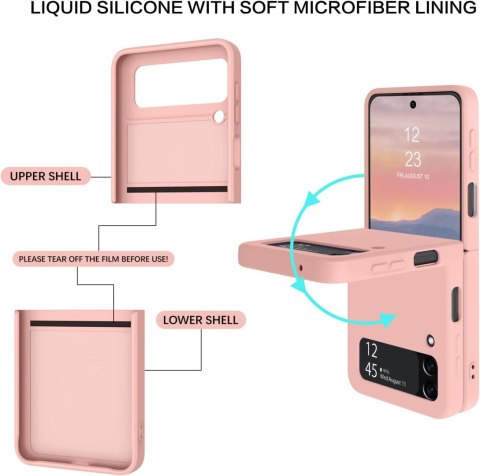 ETUI POKROWIEC DO SAMSUNG GALAXY Z FLIP 3 CASE SKŁADANY BEŻOWY SOLIDNY ETUI POKROWIEC DO SAMSUNG GALAXY Z FLIP 3 CASE SKŁADANY BEŻOWY SOLIDNY
