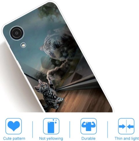 ETUI SAMSUNG GALAXY A03s CASE SILIKONOWY KOT +SZKŁO HARTOWANE ETUI SAMSUNG GALAXY A03s CASE SILIKONOWY KOT +SZKŁO HARTOWANE