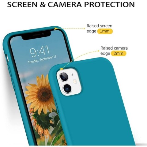 ETUI SILIKONOWE APPLE IPHONE 11 MATOWE PLECKI WYTRZYMAŁE ETUI SILIKONOWE APPLE IPHONE 11 MATOWE PLECKI WYTRZYMAŁE
