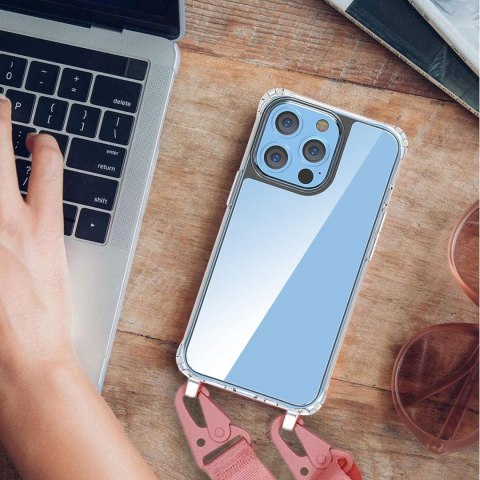 ETUI SILIKONOWE APPLE IPHONE 11 PRO TRANSPARENTNE + CZARNA SMYCZ A2160 ETUI SILIKONOWE APPLE IPHONE 11 PRO TRANSPARENTNE + CZARNA SMYCZ A2160