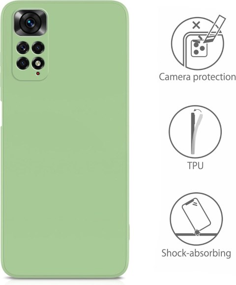 ETUI SILIKONOWE XIAOMI REDMI NOTE 11 PRO/NOTE 11 PRO 4G ZIELONE CIENKIE ETUI SILIKONOWE XIAOMI REDMI NOTE 11 PRO/NOTE 11 PRO 4G ZIELONE CIENKIE
