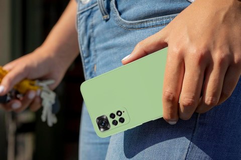 ETUI SILIKONOWE XIAOMI REDMI NOTE 11/NOTE 11S ZIELONE Z MIKROFIBRĄ LEKKIE ETUI SILIKONOWE XIAOMI REDMI NOTE 11/NOTE 11S ZIELONE Z MIKROFIBRĄ LEKKIE