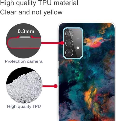 ETUI SILIKONOWE SAMSUNG GALAXY A53 5G WIELOKOLOROWE +SZKŁO HARTOWANE ETUI SILIKONOWE SAMSUNG GALAXY A53 5G WIELOKOLOROWE +SZKŁO HARTOWANE