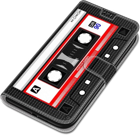 ETUI Z KLAPKĄ XIAOMI REDMI A1 CASE CZARNY ZAMYKANY Z KLAPKĄ KASETA VINATGE ETUI Z KLAPKĄ XIAOMI REDMI A1 CASE CZARNY ZAMYKANY Z KLAPKĄ KASETA VINATGE