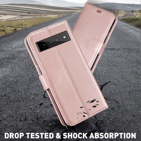 ETUI ZAMYKANE Z KLAPKĄ GOOGLE PIXEL 7 PRO RÓŻOWE EKOSKÓRA +FOLIA OCHRONNA ETUI ZAMYKANE Z KLAPKĄ GOOGLE PIXEL 7 PRO RÓŻOWE EKOSKÓRA +FOLIA OCHRONNA